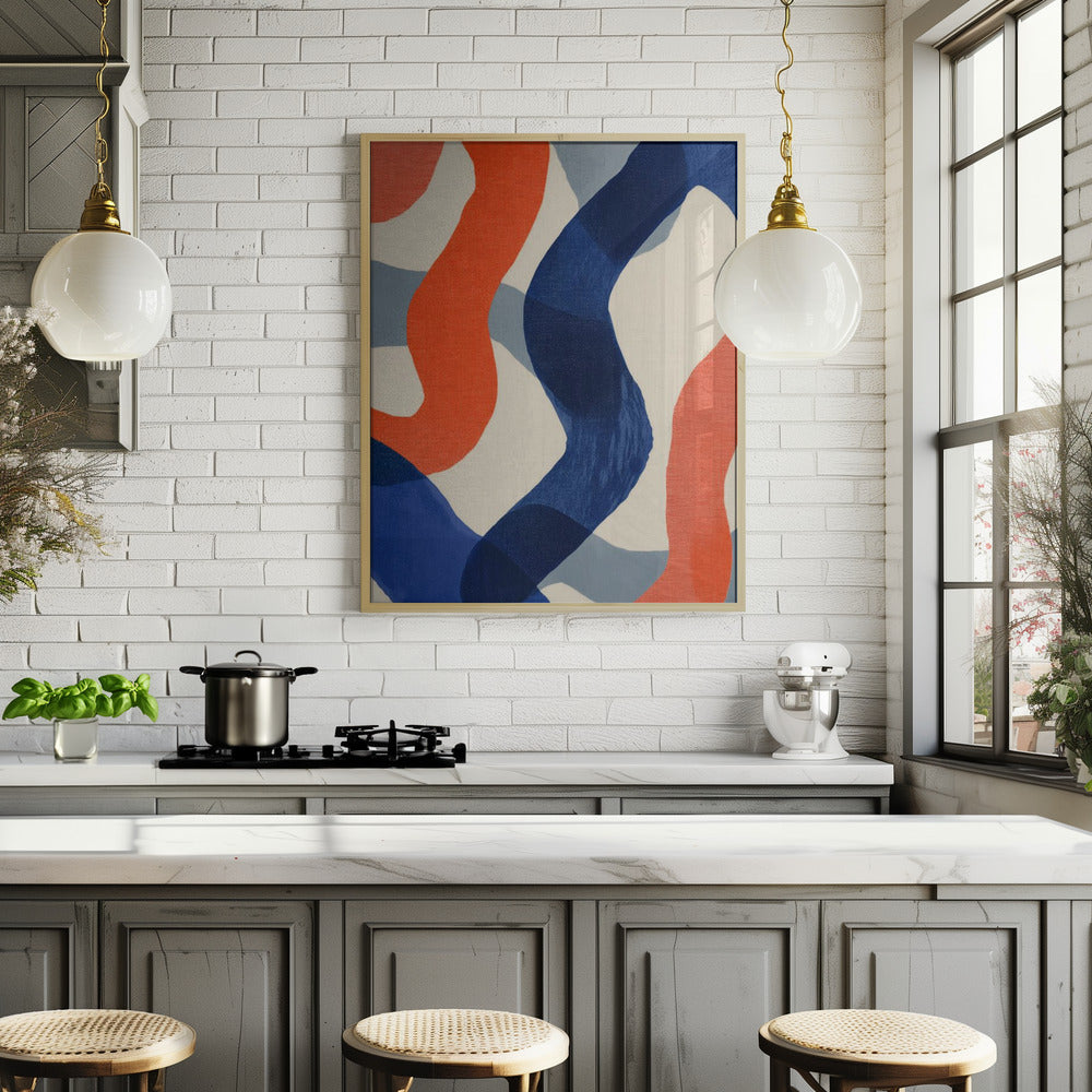 Bold Line Art Poster