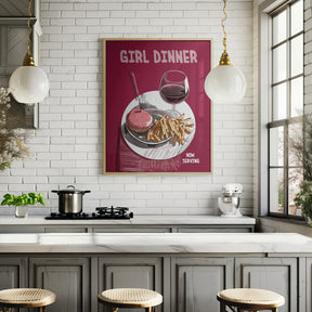 Girl Dinner No 4 Poster