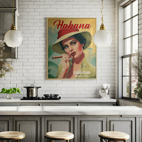 Habana - Cuban Cigars Poster