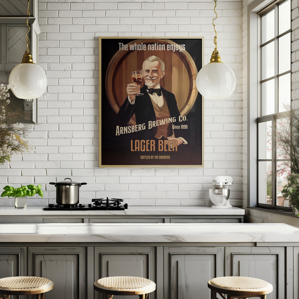 Lager Beer Poster