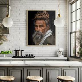 Portrait of a Sadhu... Poster