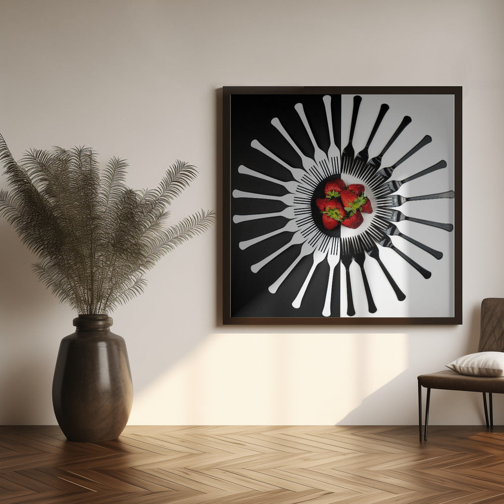 Strawberry Designs Poster