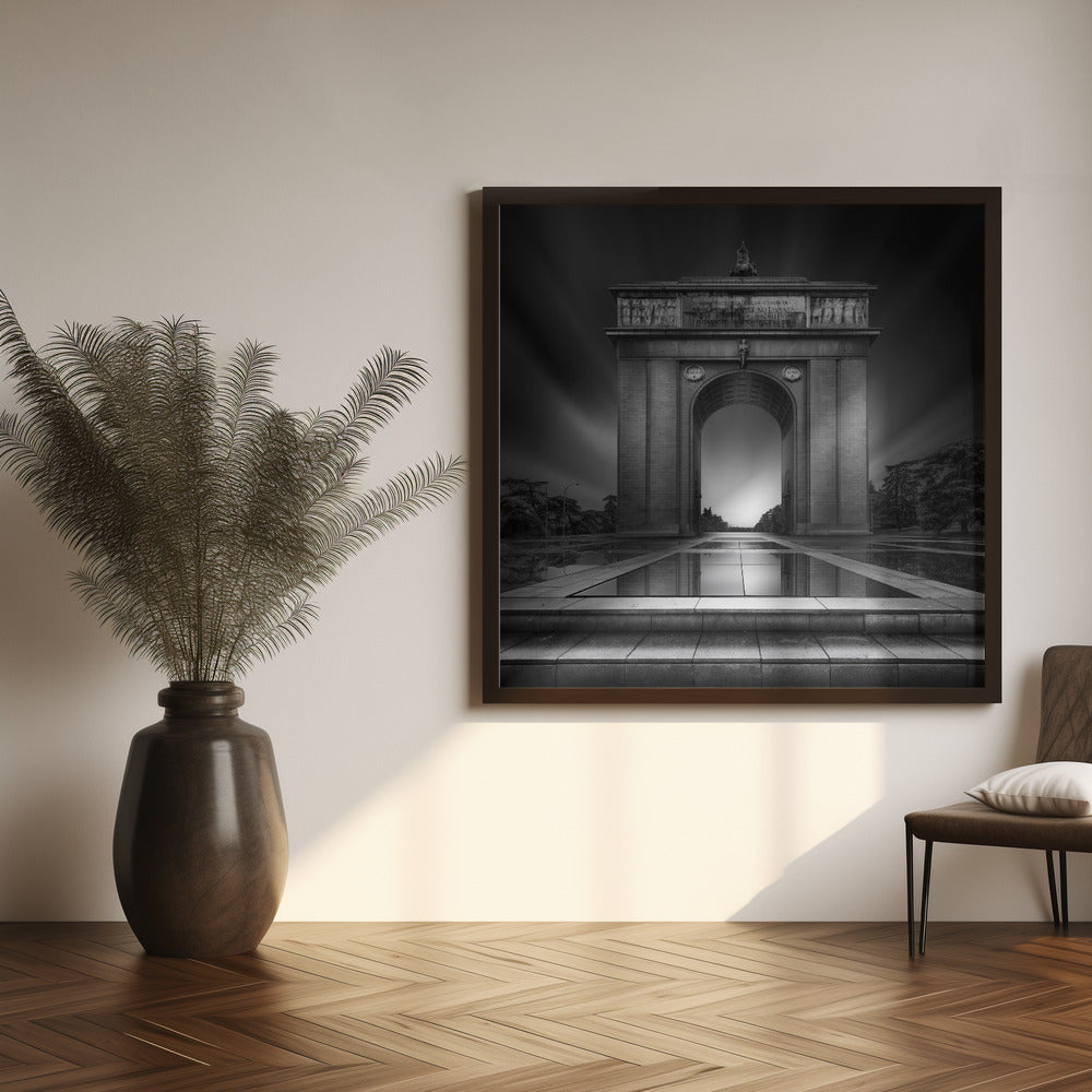 Arch of Moncloa Poster