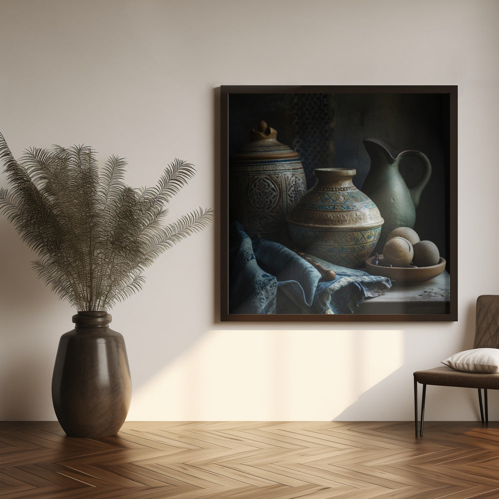 Moroccan Still Life No 3 Poster