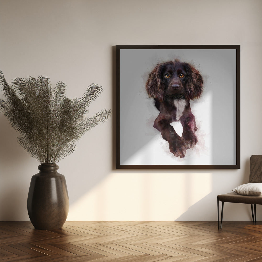 Baby Puppy Poster