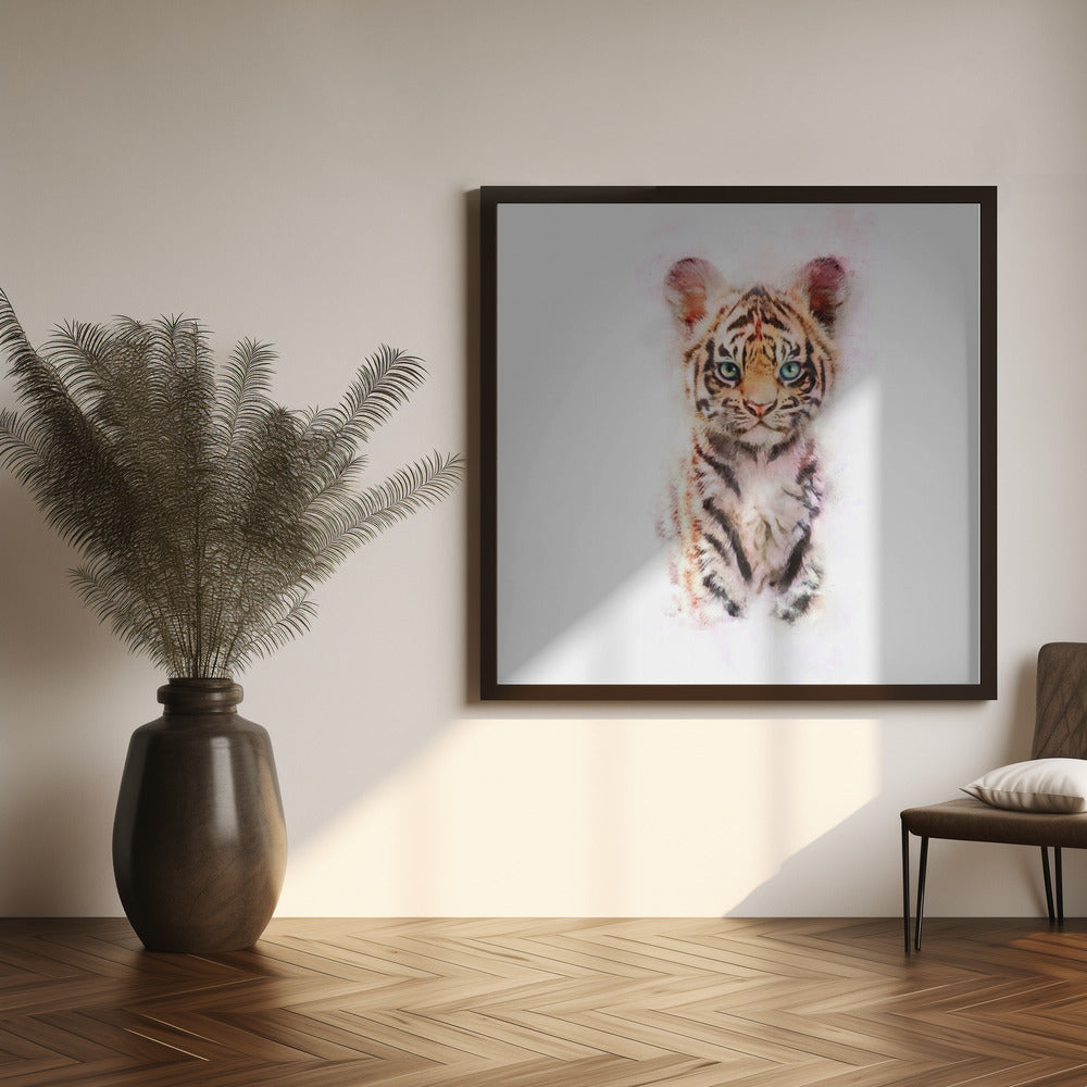 Baby Tiger Poster