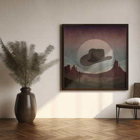 Cowboy Hat Poster