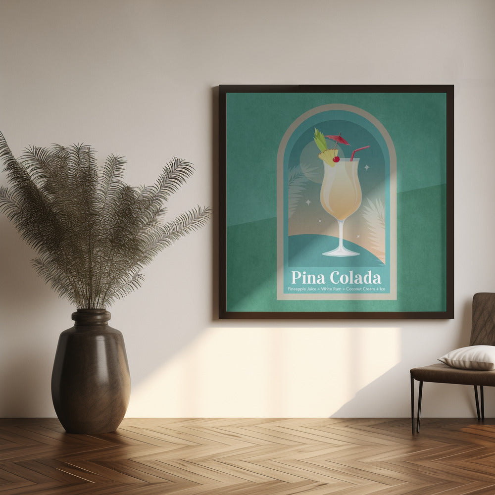 Kokteyl Pina Colada Poster