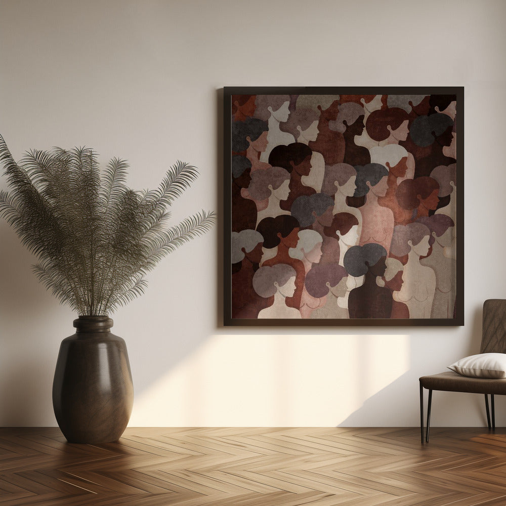 Absctract Terra Womens Poster