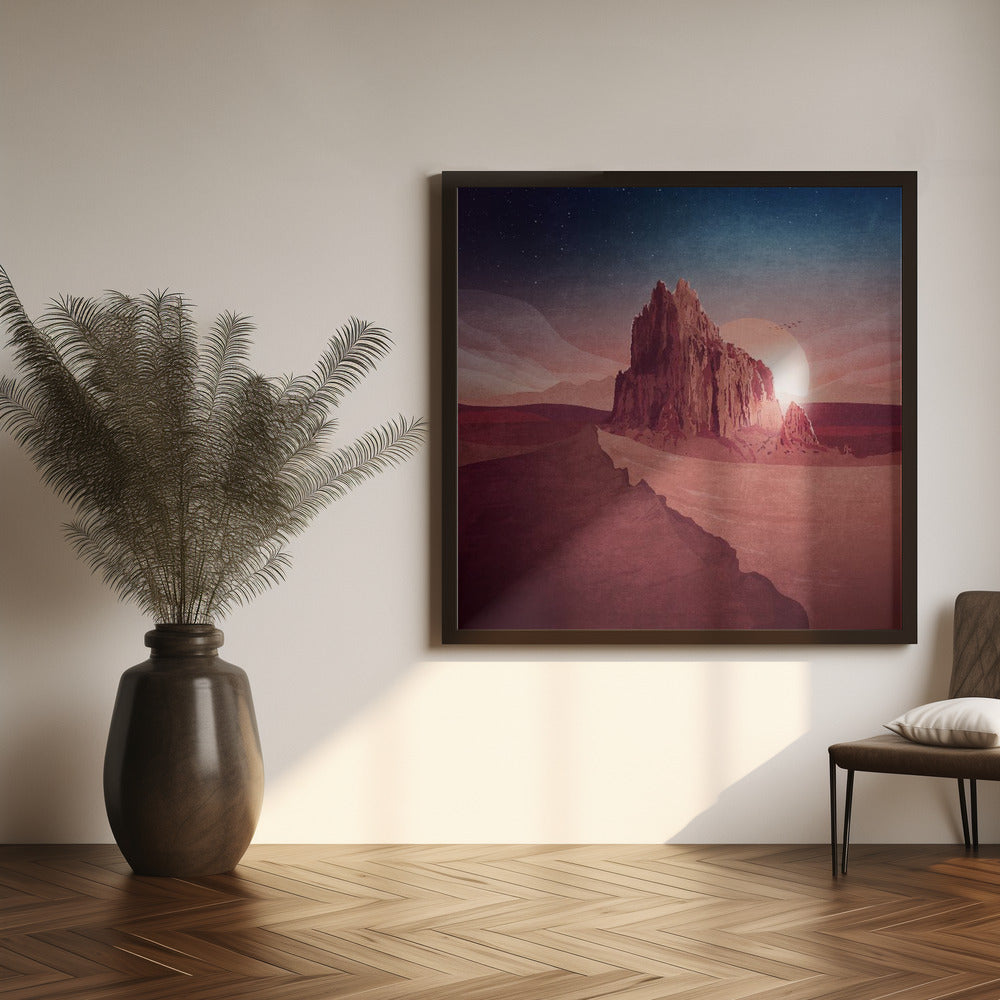 Shiprock Poster