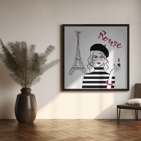 Paris Rouge Poster