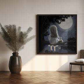 Under the moon Poster