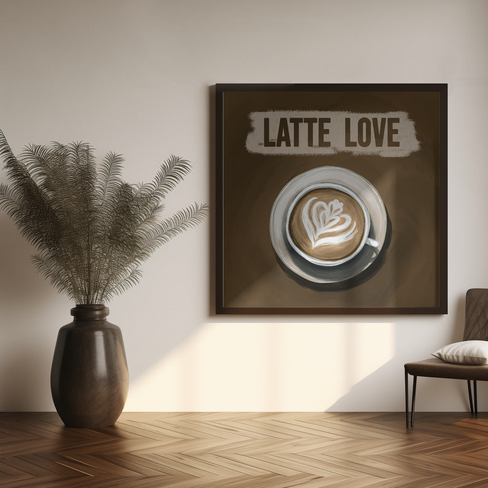 Latte Love Poster