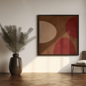 Autumn Mid Century Earthy 24 Poster