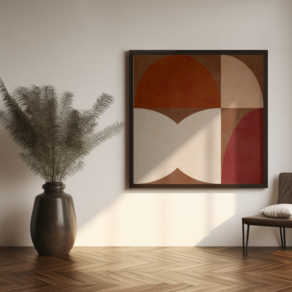 Autumn Mid Century  Earthy 14 Poster