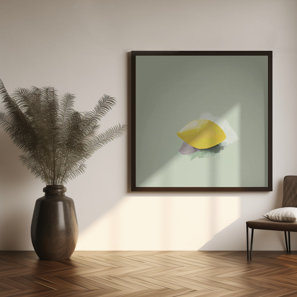 A lemon Poster