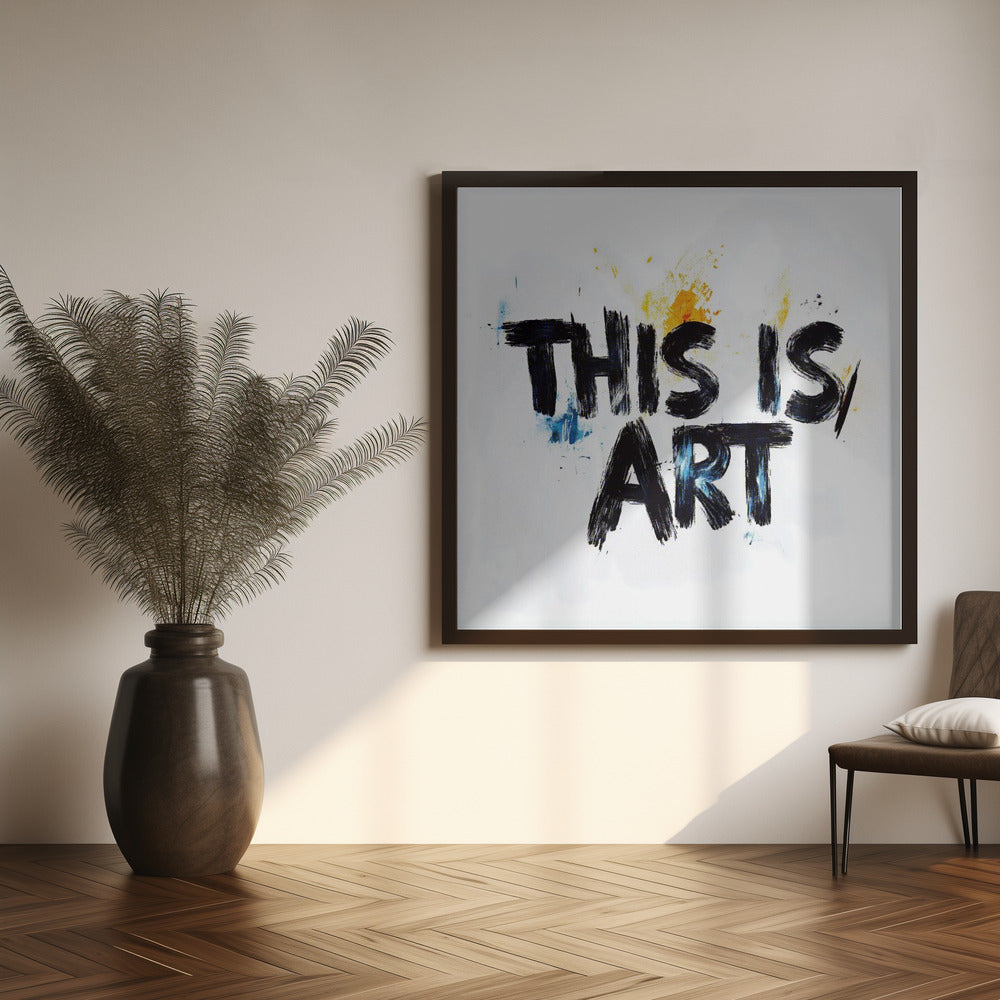 This Is Art Poster