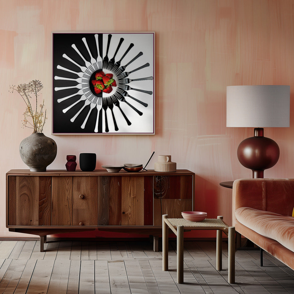 Strawberry Designs Poster