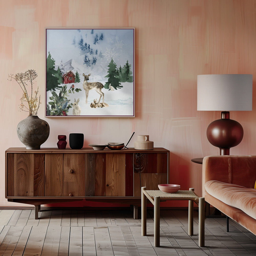 Christmas Morning Poster