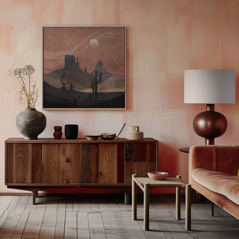 Cowboy Valley Poster