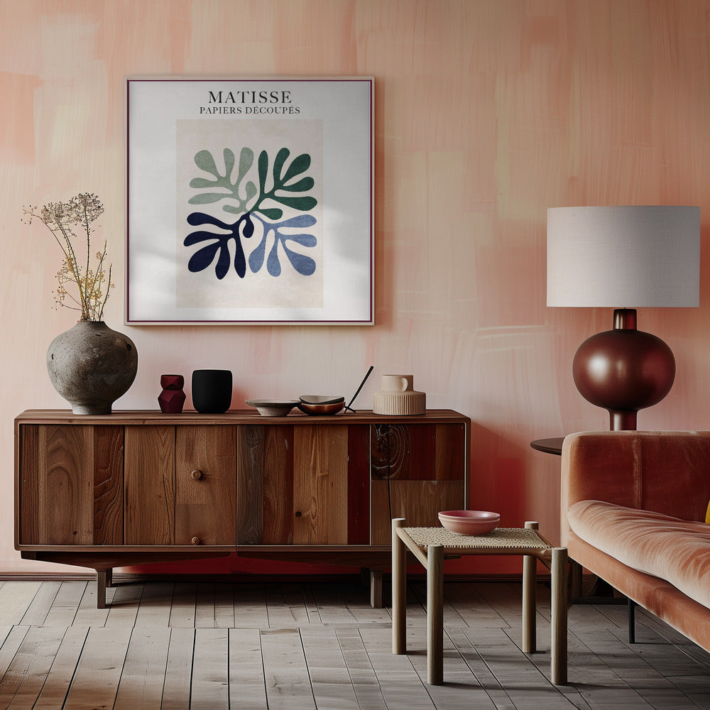 Line Girls Renkli Matisse Poster