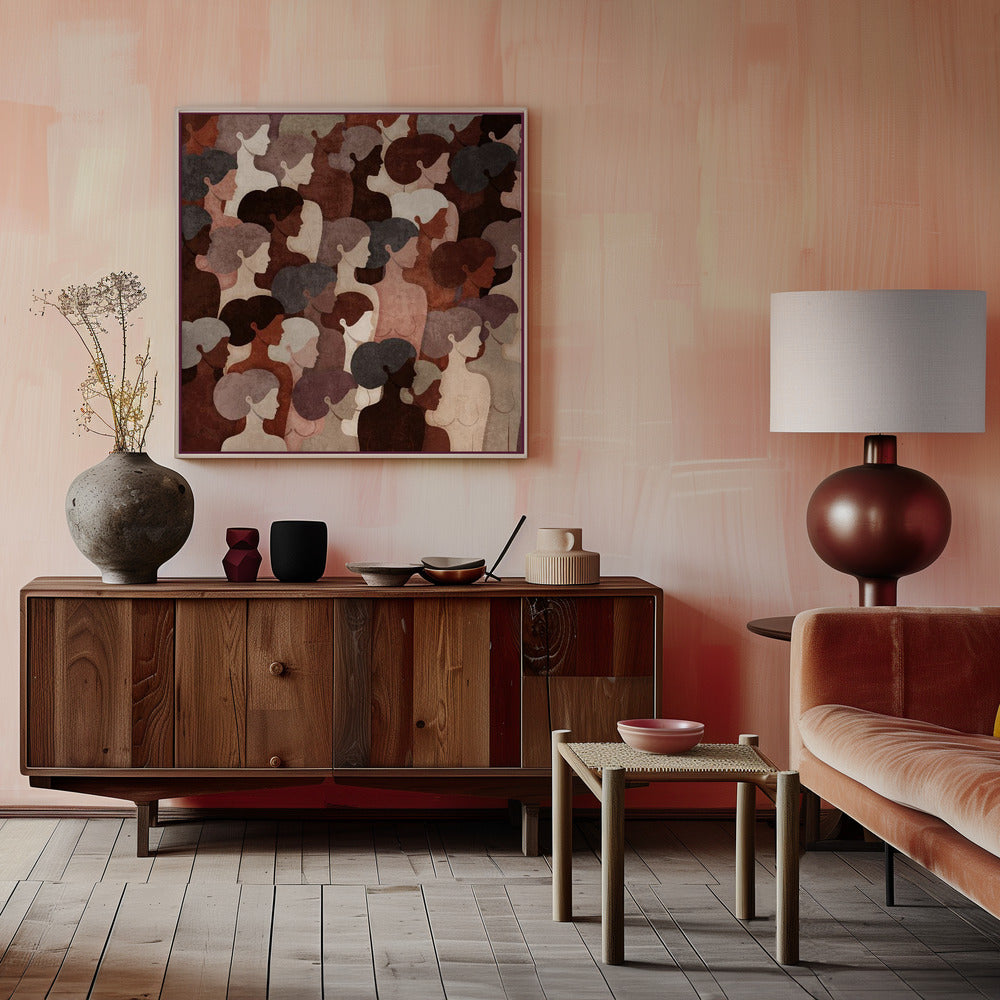 Absctract Terra Womens Poster