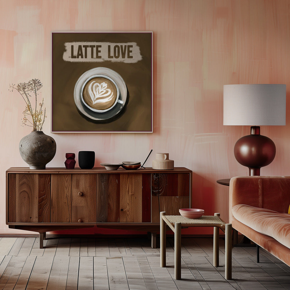 Latte Love Poster