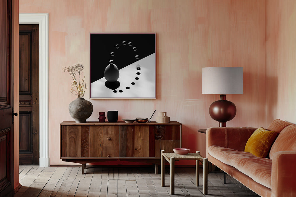 Arch Drops Egg Poster