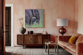 Elephant Family Poster