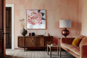 Blush peony III Poster