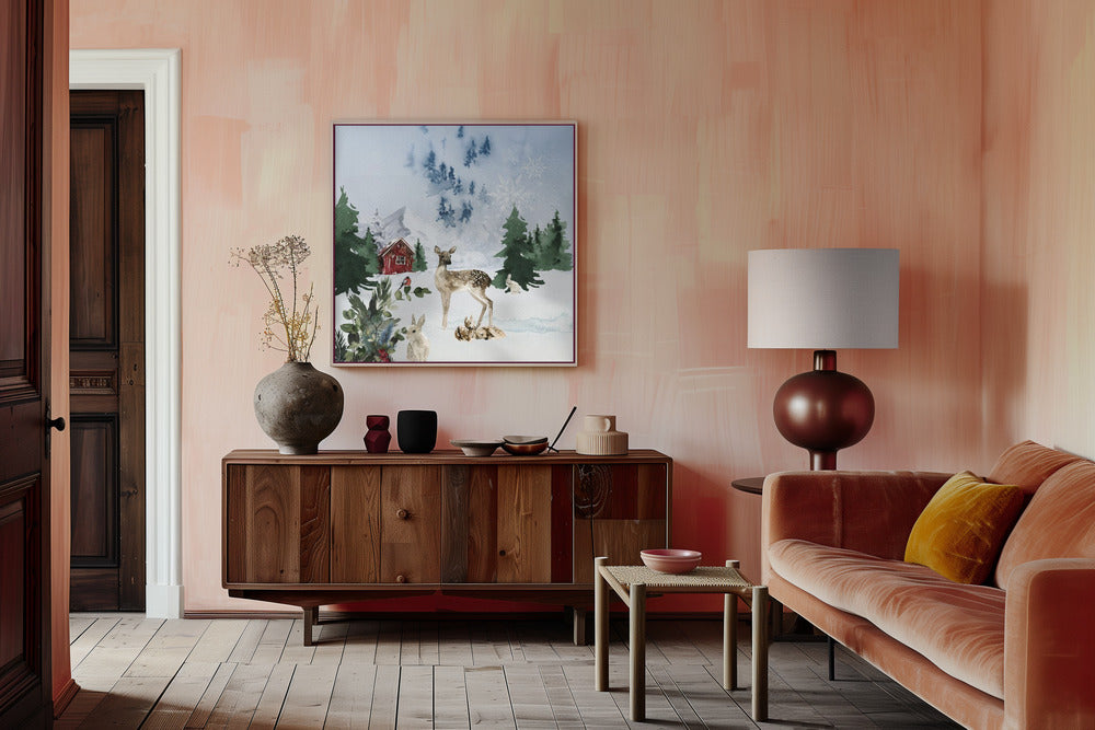 Christmas Morning Poster