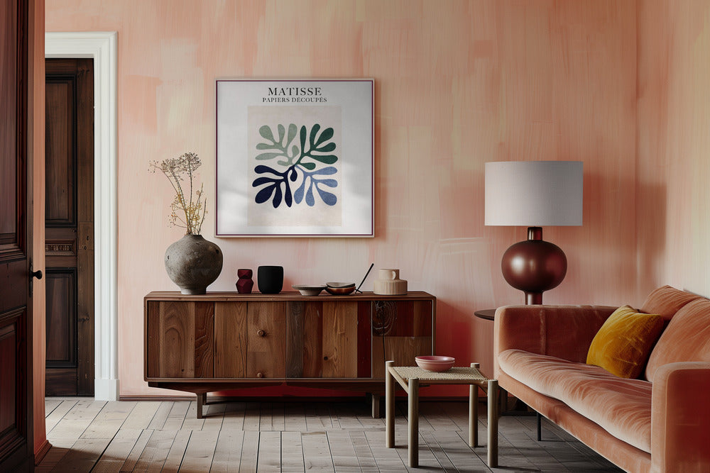 Line Girls Renkli Matisse Poster