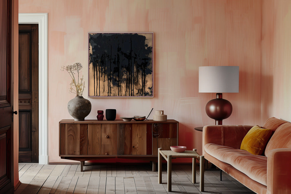 Paint It Black Poster