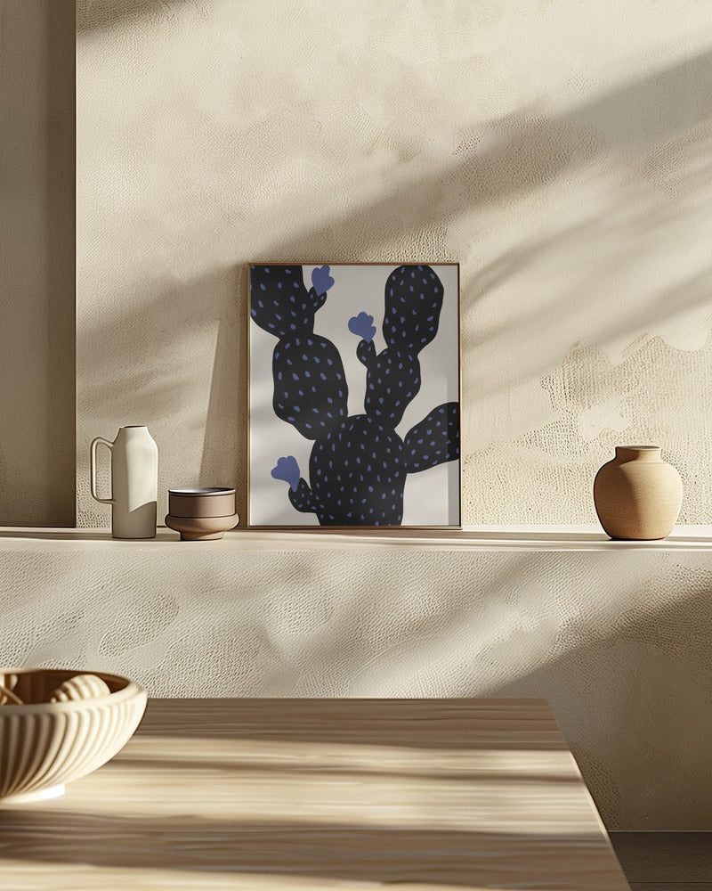 Prickly Pear Cactus Poster