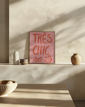 Très Chic Pink Poster