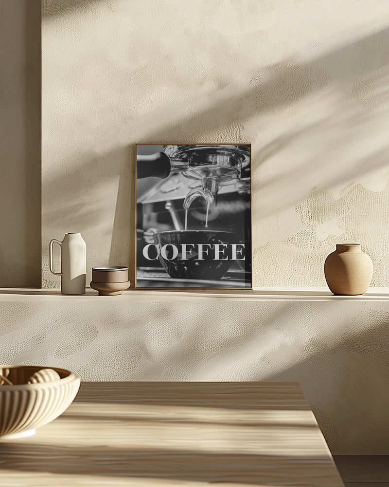 Coffee Text Poster