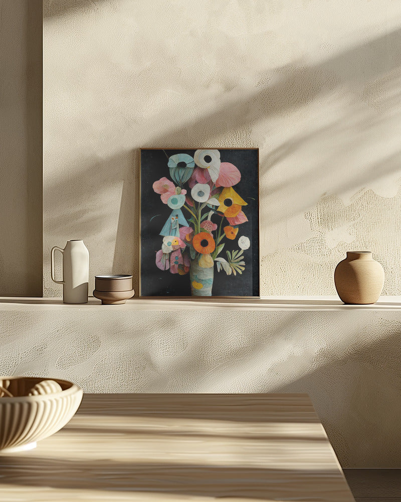 Les Fleurs Poster