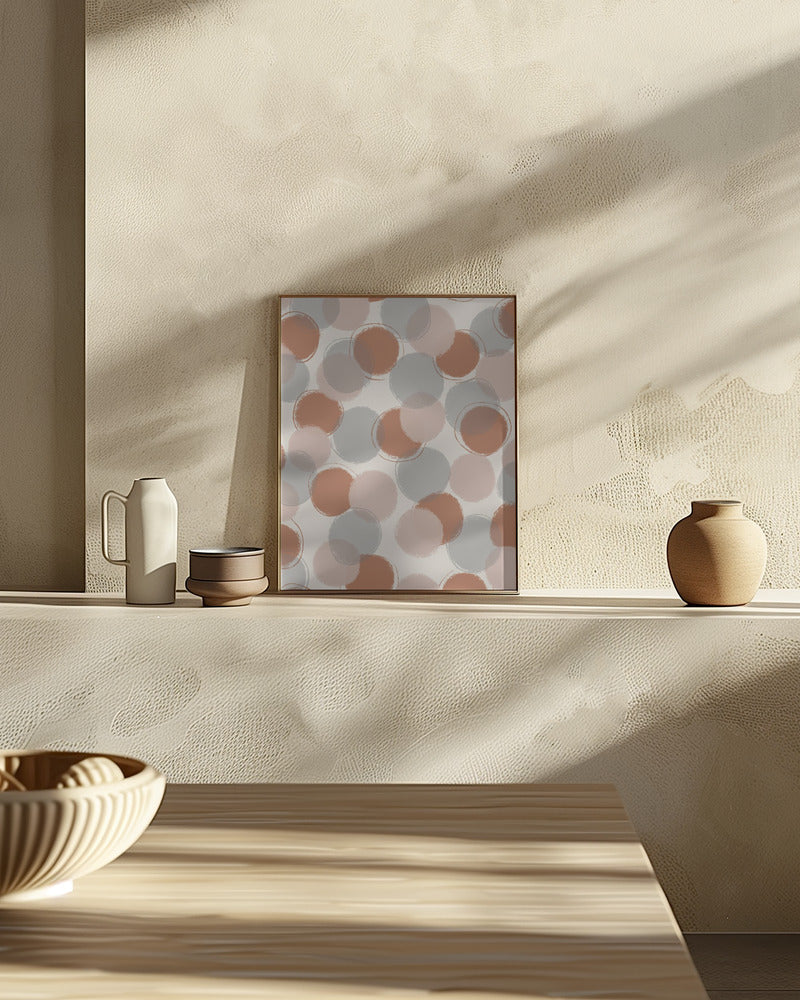 Pastel Dots Poster