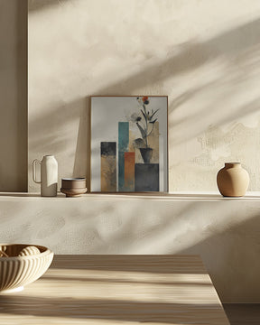 Geometric Stillife Poster