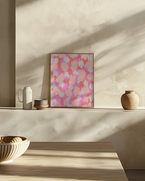 Liquid Pastel Strokes Poster