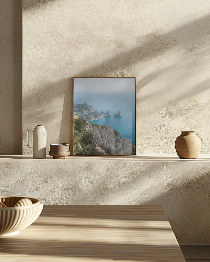 Coast of Capri Italy Poster