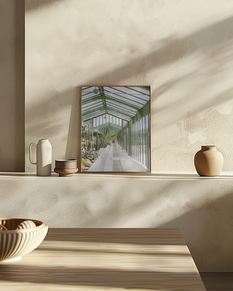 Botanical garden of Paris Poster