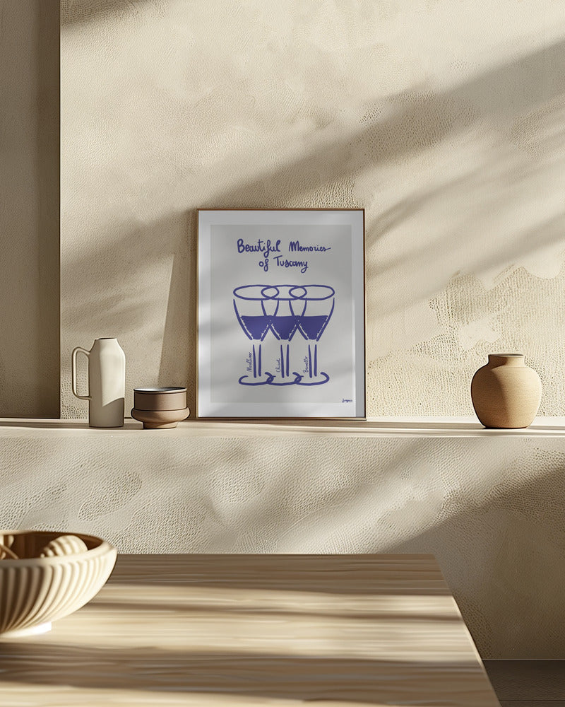 Il vino Poster