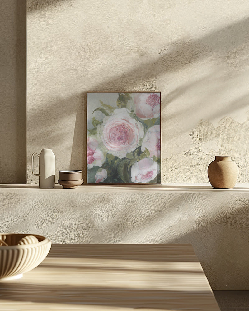 Freyia painterly florals Poster