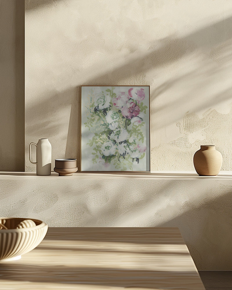 Haneul painterly bouquet Poster