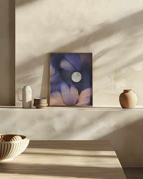 The Moon Flowers Poster