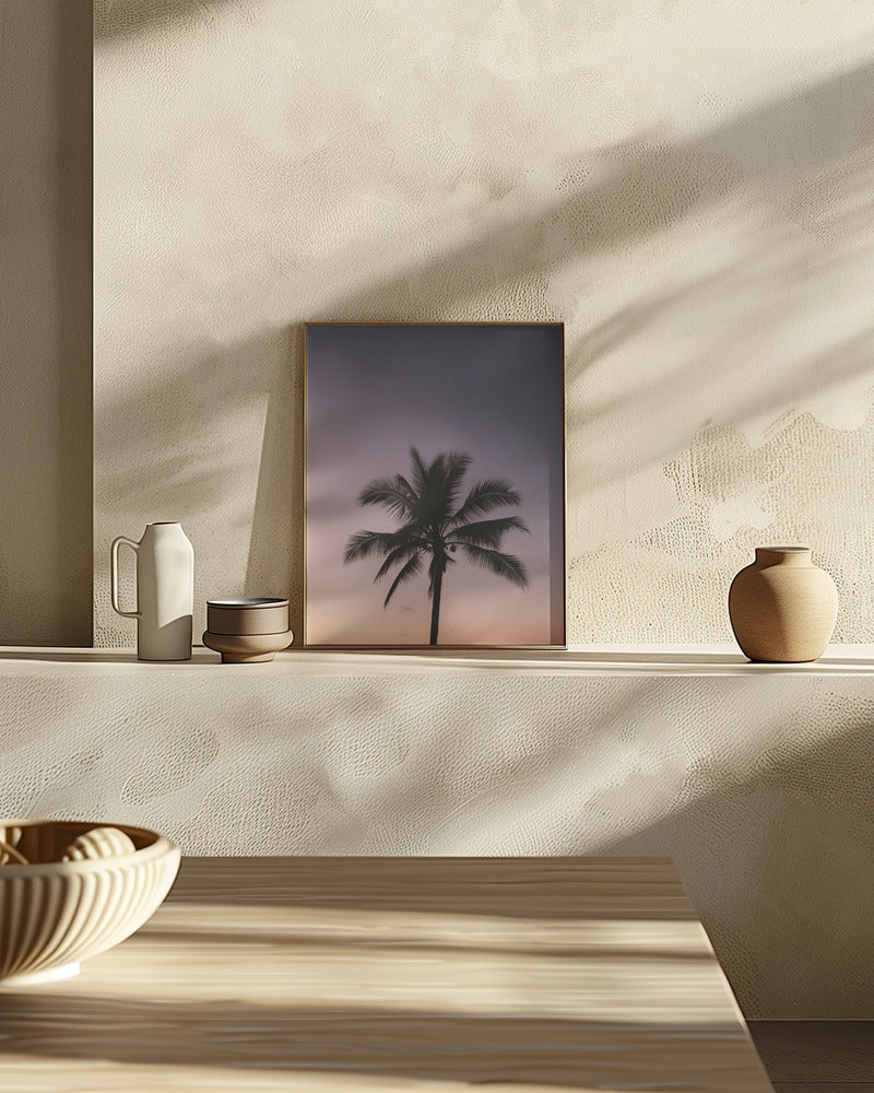 Costa Rica Palm Tree Poster