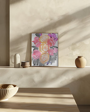 Olympe florals I Poster