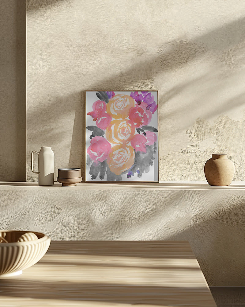 Olympe florals I Poster