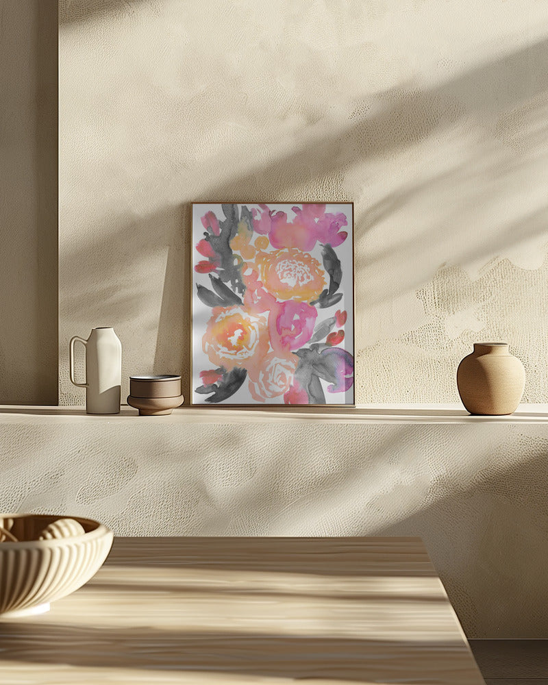 Olympe florals II Poster